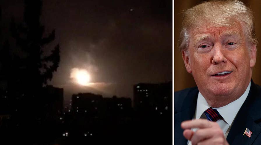 Senior official says Trump is pleased with Syria strike