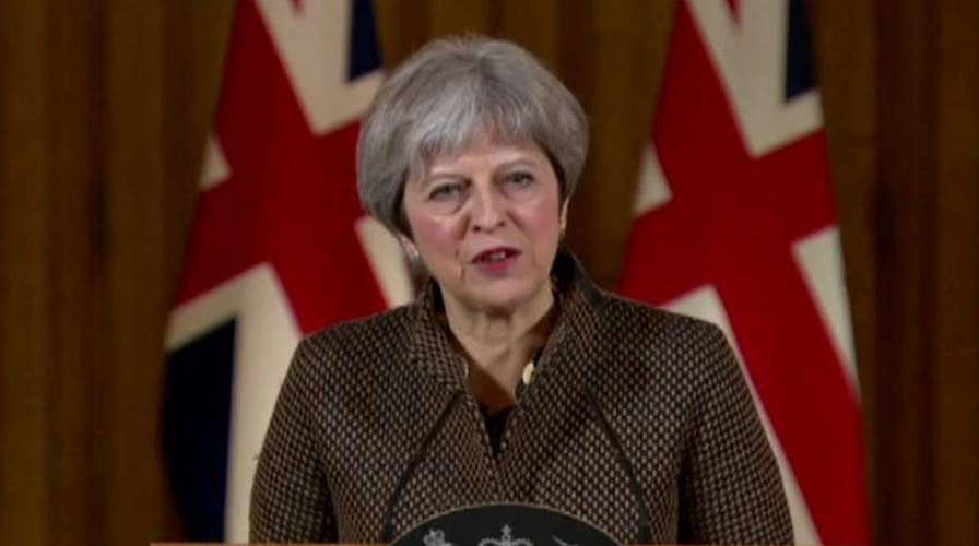 May: Syria strikes about deterring use of chemical weapons