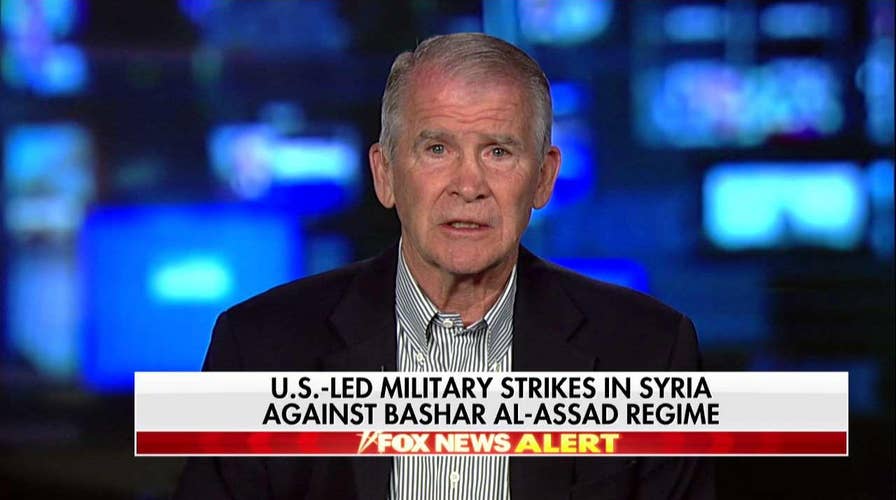 Oliver North Reacts to Syria Strike