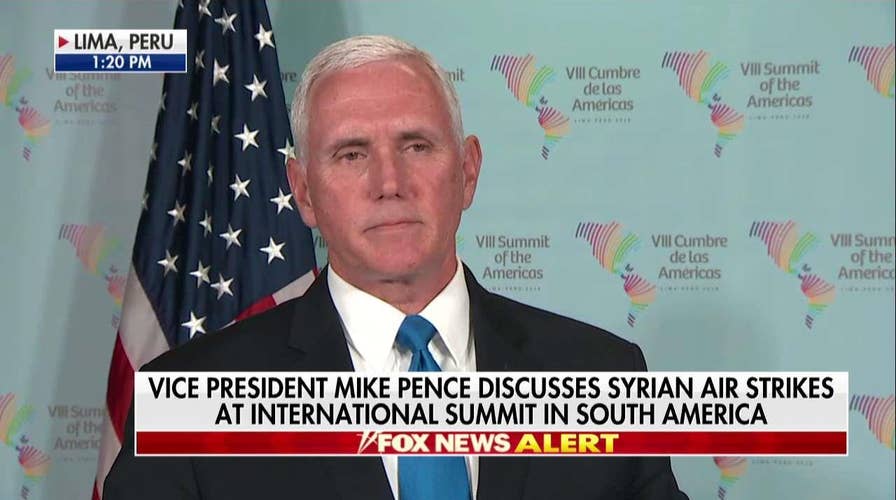 Pence Says Russia is on Wrong Side of History