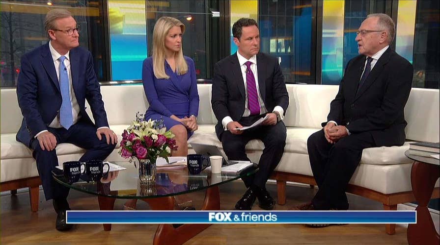 Dershowitz slams Comey for leaking memos of Trump discussions