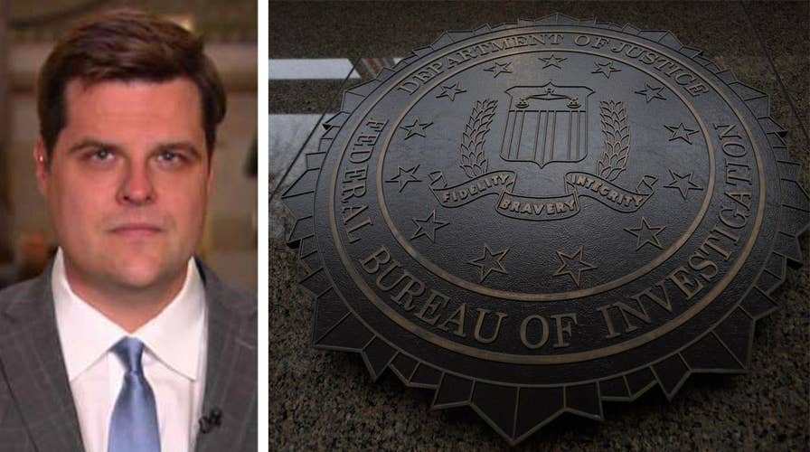 Rep. Gaetz: There is glaring hypocrisy unfolding with DOJ