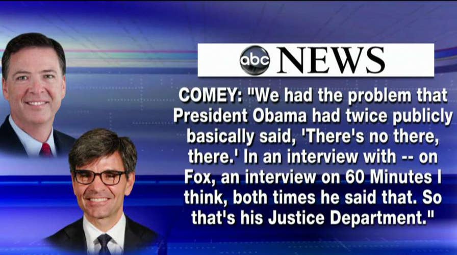 Questionable cuts? Hume on ABC's editing of Comey interview