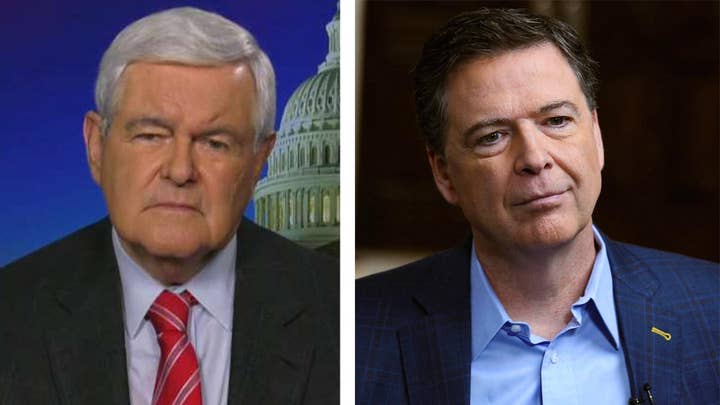 Gingrich: Comey has been shrinking with every interview