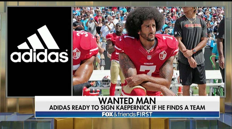 Adidas Interested in Signing Kaepernick If He Signs With NFL Team First