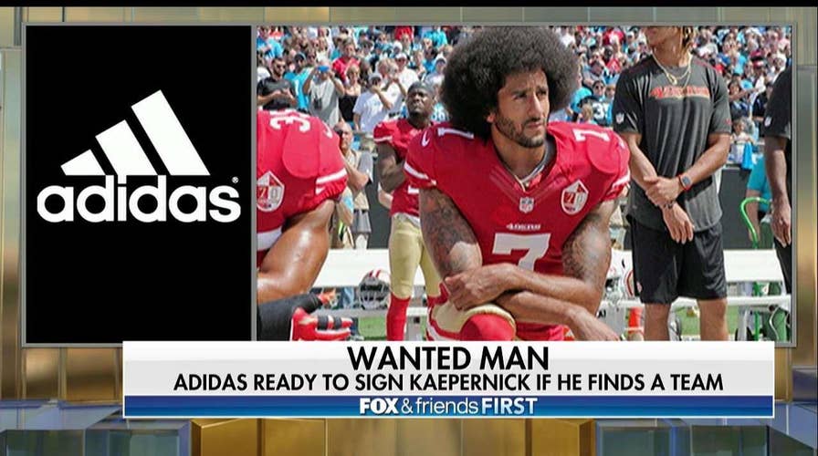Adidas Interested in Signing Kaepernick If He Signs With NFL Team First
