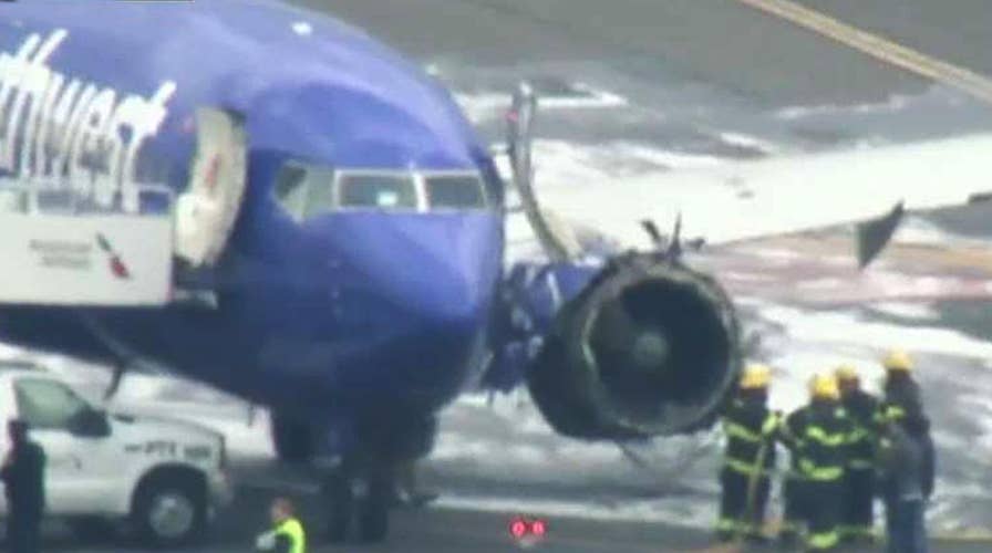 Southwest Airlines engine explodes mid-air