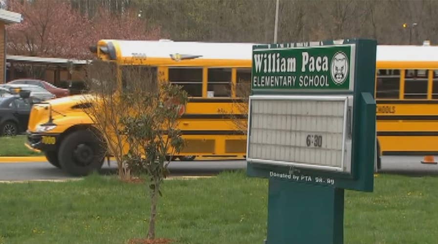 Elementary students cut their wrists at school in Maryland