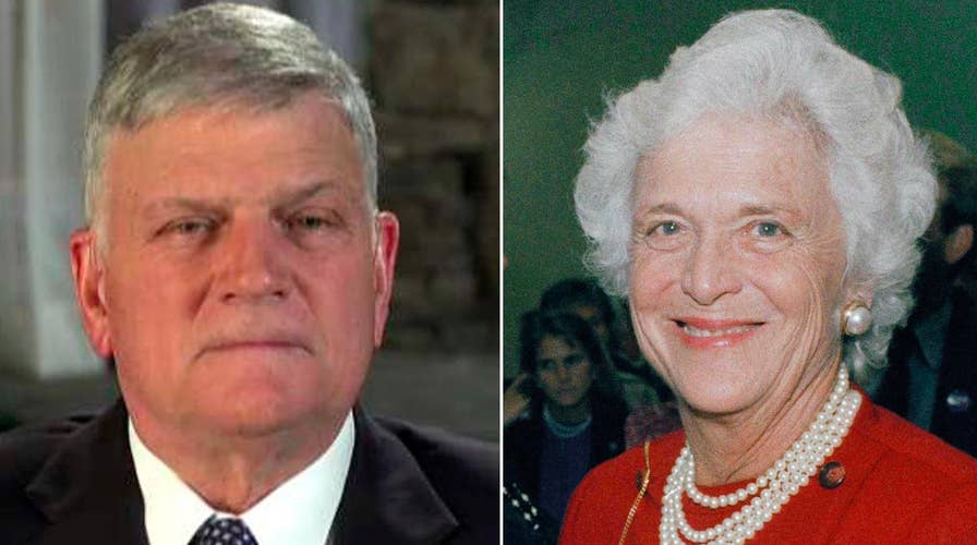 Franklin Graham remembers Barbara Bush