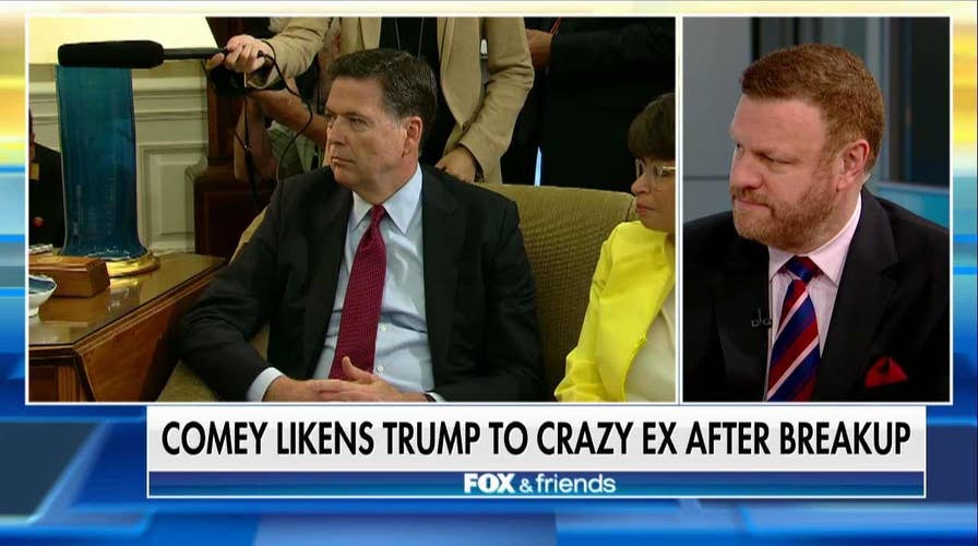 Steyn reacts to Comey likening Trump to burdened ex