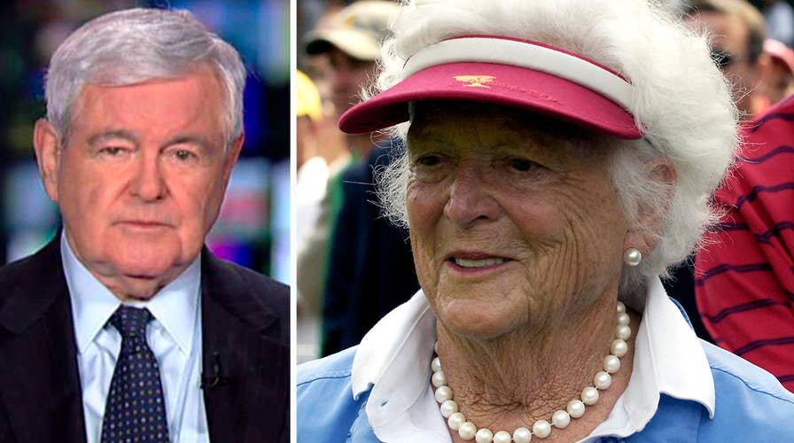 Gingrich: Barbara Bush became America's grandmother