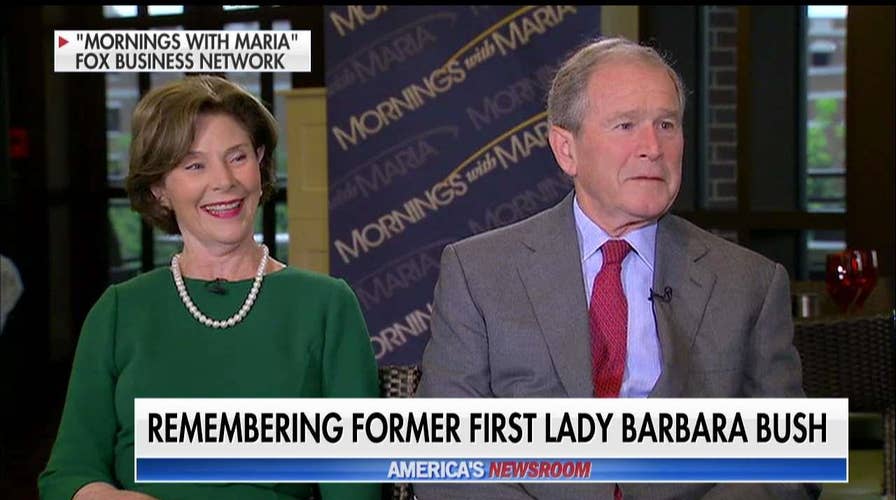 George W. Bush: Mom was 'needling' me til the end.