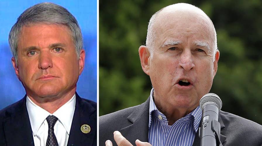 Rep. McCaul: Governor Brown is playing politics