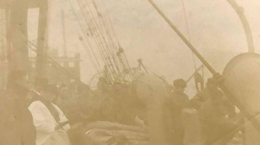 Rare Titanic photo of burial at sea hits auction block