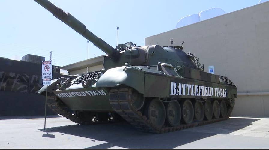 Feel like a soldier at Vegas war ‘theme park’