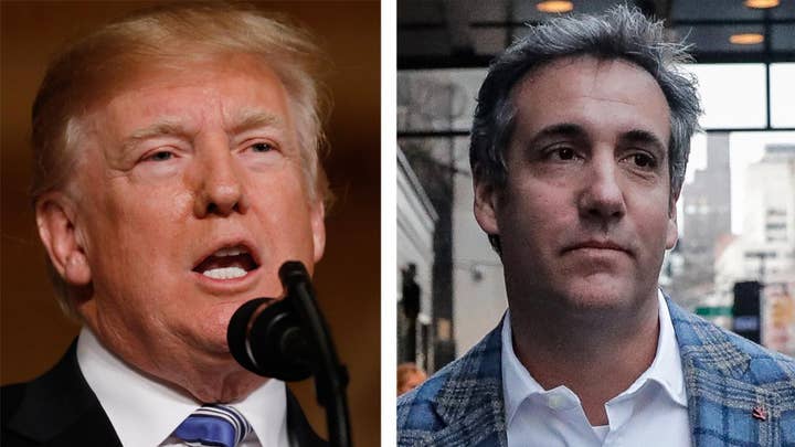 Trump reportedly told he's not a target in Cohen probe