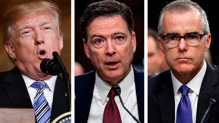 Trump tweets: Comey threw McCabe 'under the bus'