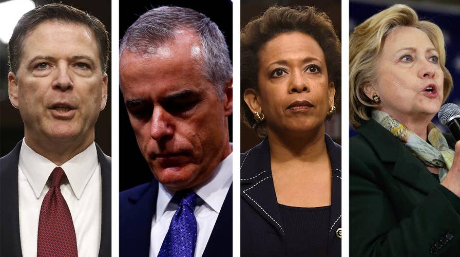 GOP lawmakers seek justice on Comey, McCabe, Clinton, Lynch