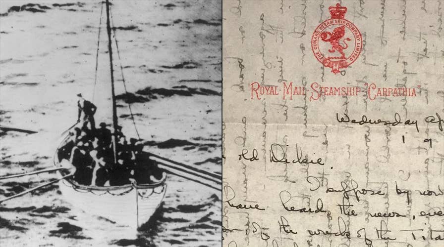 Handwritten Titanic story up for auction