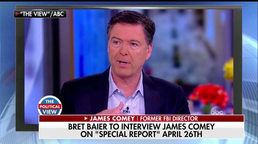 Meghan McCain Grills Comey On Tell-All Book