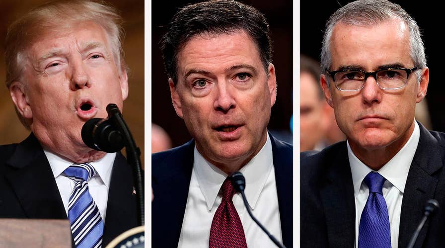 Trump tweets: Comey threw McCabe 'under the bus'