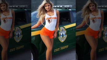 Hooters girl Hannah Williams dishes on posing in swimsuit, hanging out with cast of 'Super Troopers 2'