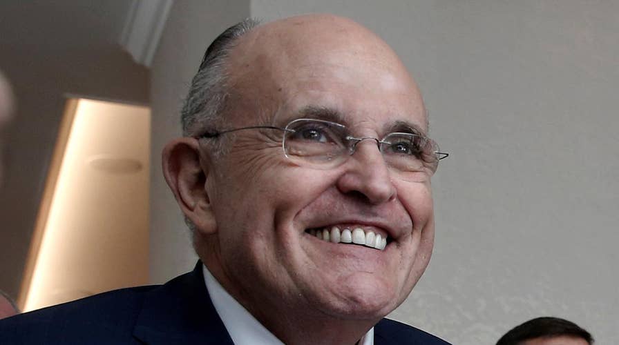 President Trump welcomes Rudy Giuliani to his legal team