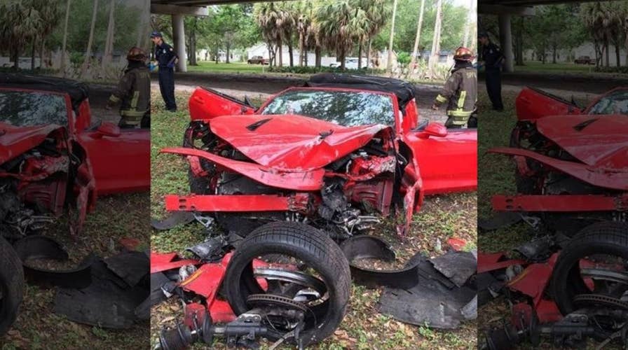 Driver Survives Terrifying 50-foot Plunge