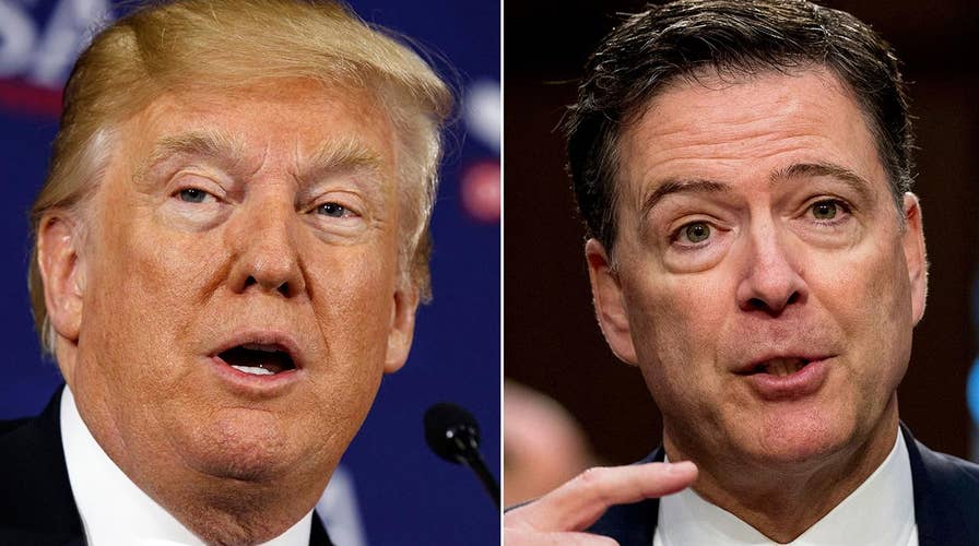 Trump claims Comey memos show no collusion or obstruction