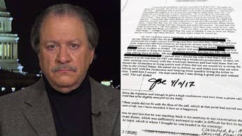 Joe diGenova: Comey memos constitute a 'suicide note'
