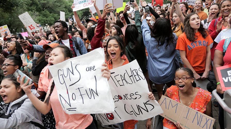 National school walkout on anniversary of Columbine shooting