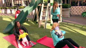 Former 'Fox & Friends Weekend' host Anna Kooiman and Nicole Glor of NikkiFitness.com share workout tips for busy parents.