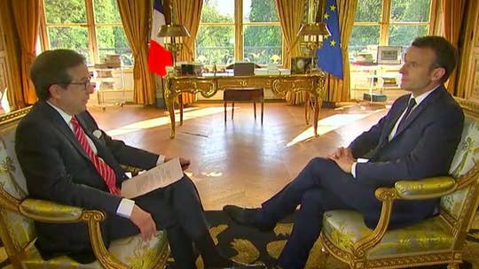 President Macron on relations with the US, Syria and Russia
