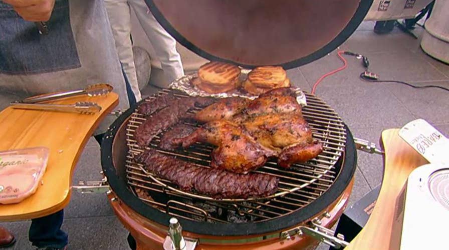 Chef George Duran breaks out the grill to welcome spring