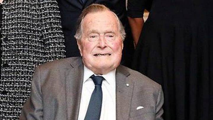 Former President George H W Bush hospitalized