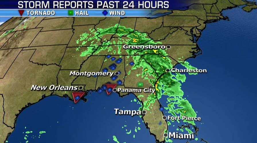 National forecast for Monday, April 23