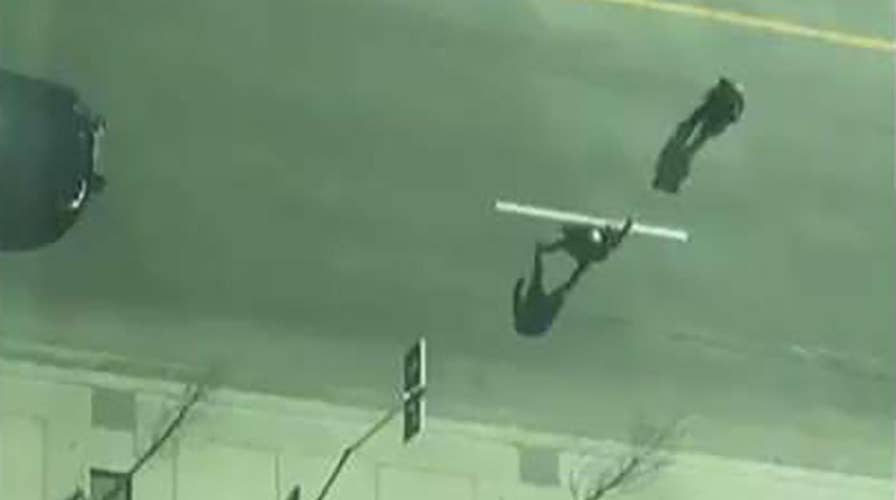 Video purportedly shows arrest of Toronto van suspect