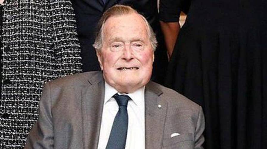 Former President George H W Bush hospitalized