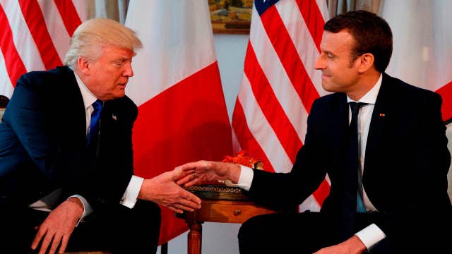 Trump Holds Joint Press Conference With President Macron Latest News