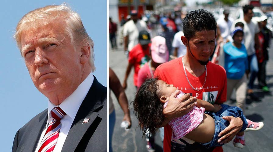 President Trump orders DHS to block 'caravan' at border