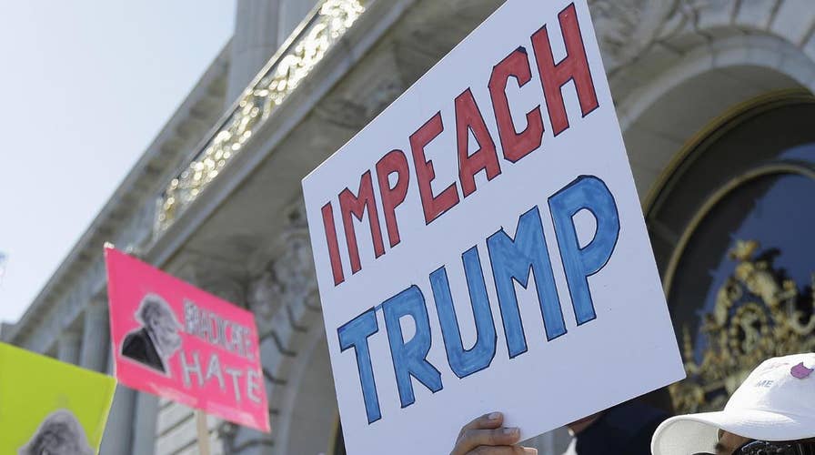 Democrats differ on whether to run on Trump's impeachment