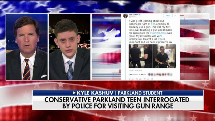 Kyle Kashuv Talks Going to Gun Range, School Interrogation