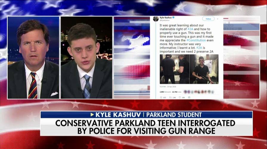 Kyle Kashuv Talks Going to Gun Range, School Interrogation