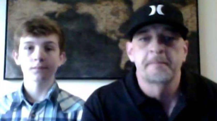 Teacher accused Fox News of being 'fake news'