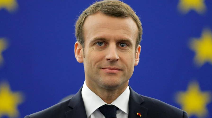 A look back at French President Macron's first year in power
