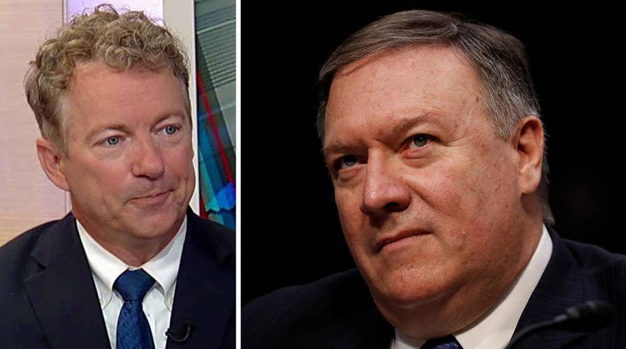 Sen. Rand Paul explains his decision to support Pompeo