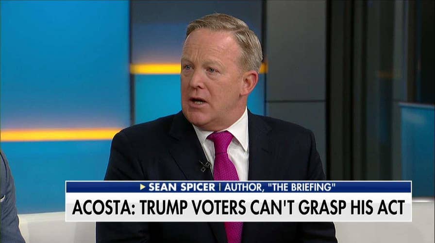 Spicer on Jim Acosta's Dismissal of Trump Supporters