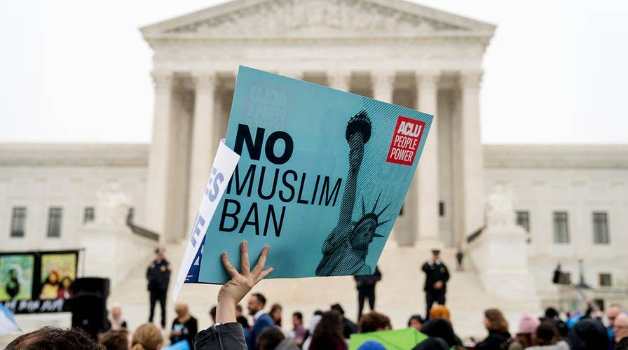Supreme Court hearing oral arguments on Trump's travel ban