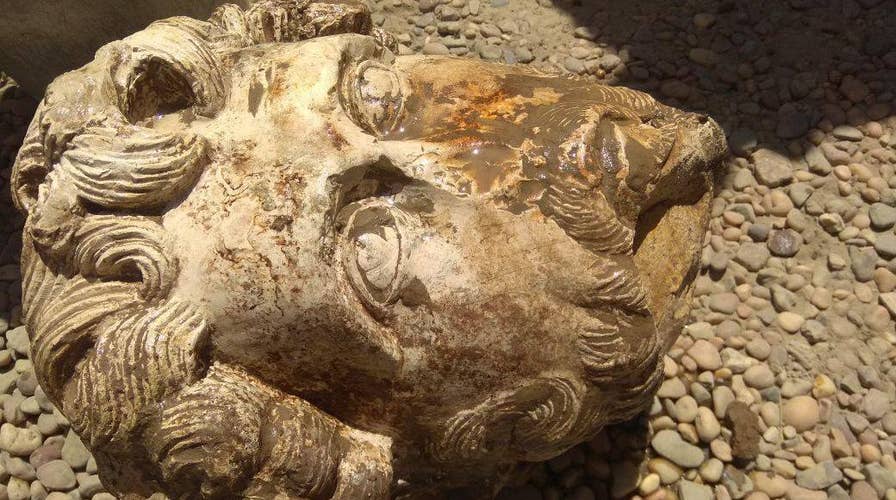 Stunning find: Roman emperor鈥檚 marble head found in Egypt