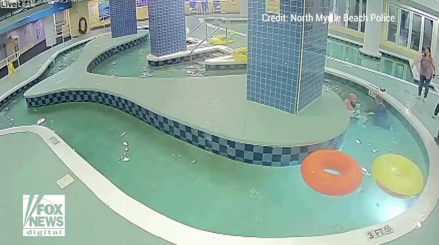 Dramatic video: Boy rescued after nine minutes underwater